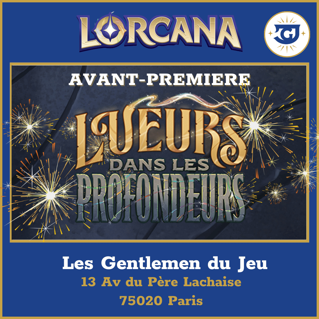 Avant-Première Lorcana - Lueurs dans les Profondeurs